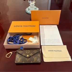 Authentic Louis Vuitton Recto Verso Card Holder
